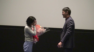 映画館でプロポーズ